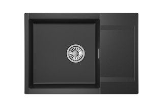 Мойка кухонная Granula 7003, ЧЁРНЫЙ